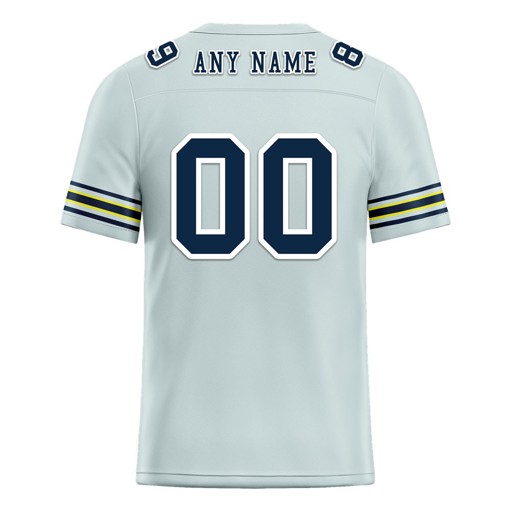 Custom Grey Drift Fashion Black Personalized Authentic Football Jersey FBJ02-bc0fb0c