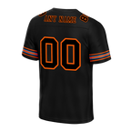 Custom Black Orange Drift Fashion Black Personalized Authentic Football Jersey FBJ02-bc0fb0e