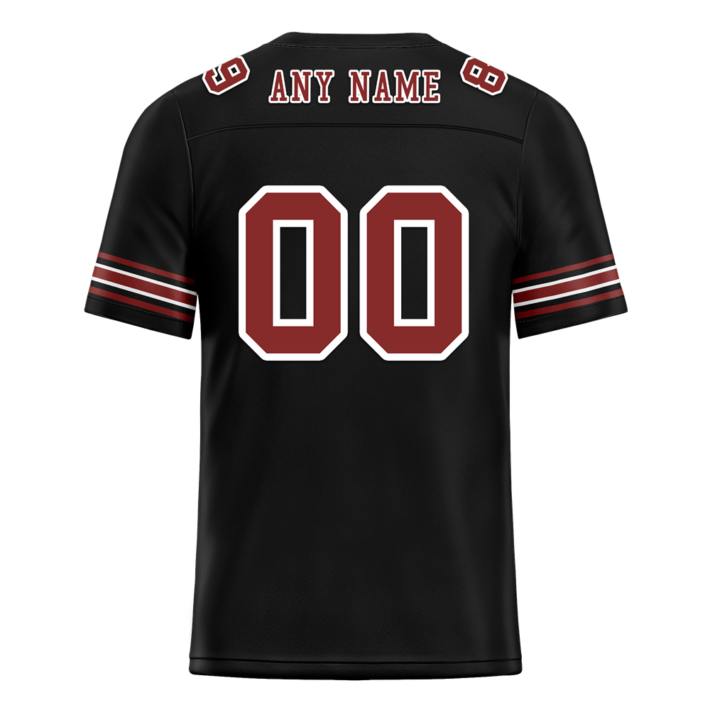 Custom Black Drift Fashion Brown Personalized Authentic Football Jersey FBJ02-bc0fb07
