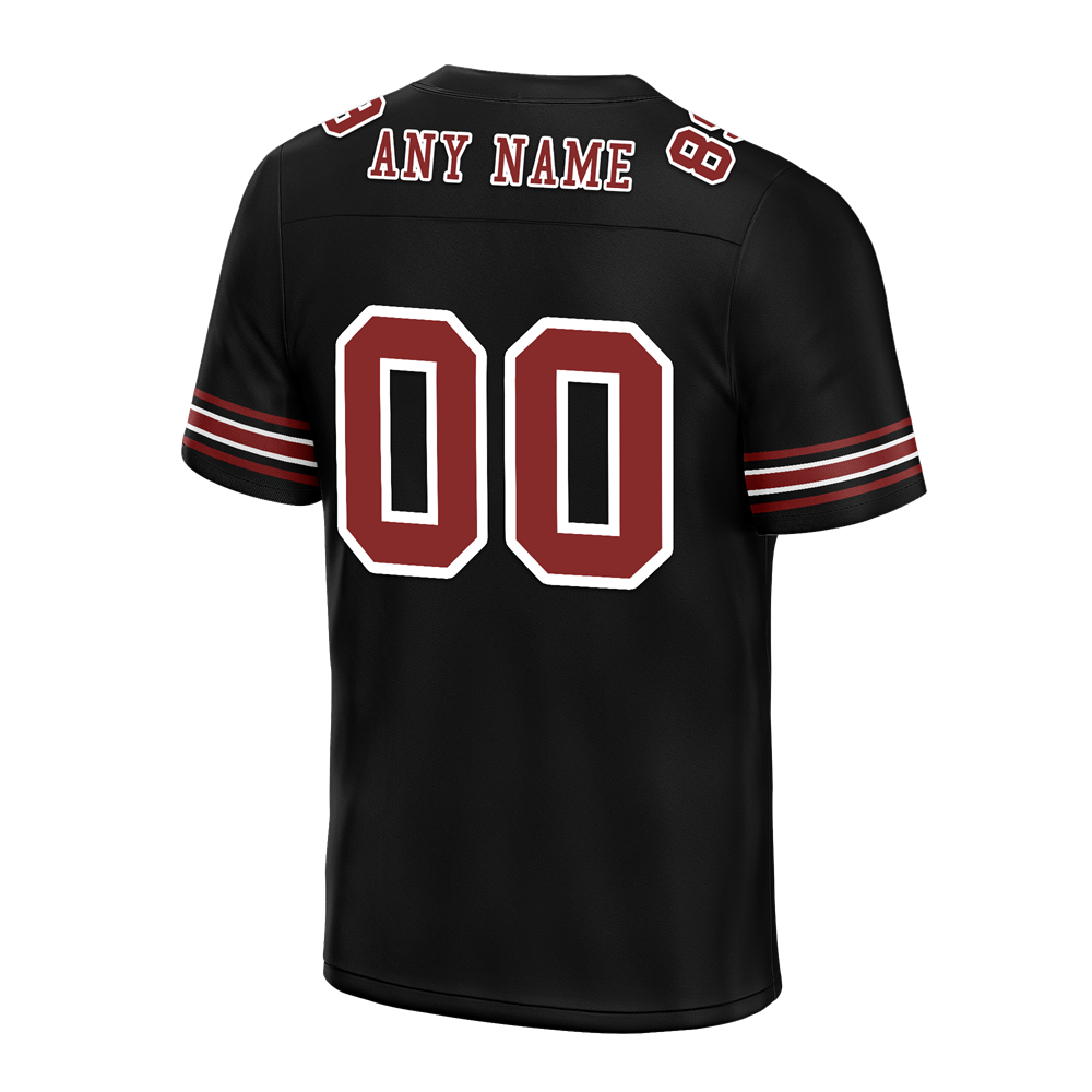 Custom Black Drift Fashion Brown Personalized Authentic Football Jersey FBJ02-bc0fb07