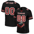 Custom Black Drift Fashion Brown Personalized Authentic Football Jersey FBJ02-bc0fb07