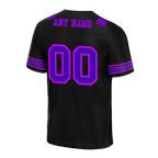 Custom Black Drift Fashion Purple Personalized Authentic Football Jersey FBJ02-bc0fb08