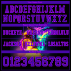 Custom Black Drift Fashion Purple Personalized Authentic Football Jersey FBJ02-bc0fb08
