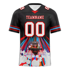 Custom Black Drift Fashion White Personalized Authentic Football Jersey FBJ02-bc0fba0