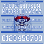 Custom Aqua Skull Fashion White Personalized Authentic Football Jersey FBJ02-bc0fbac