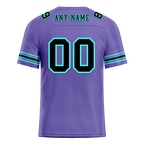 Custom Purple Skull Fashion Black Personalized Authentic Football Jersey FBJ02-bc0fbad