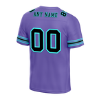 Custom Purple Skull Fashion Black Personalized Authentic Football Jersey FBJ02-bc0fbad