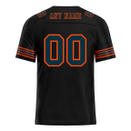 Custom Black Skull Fashion Black Personalized Authentic Football Jersey FBJ02-bc0fbb0