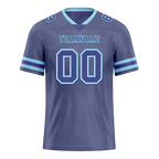 Custom Purple Skull Fashion Purple Personalized Authentic Football Jersey FBJ02-bc0fbb8