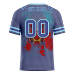 Custom Purple Skull Fashion Purple Personalized Authentic Football Jersey FBJ02-bc0fbb8