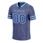 Custom Purple Skull Fashion Purple Personalized Authentic Football Jersey FBJ02-bc0fbb8