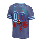 Custom Purple Skull Fashion Purple Personalized Authentic Football Jersey FBJ02-bc0fbb8