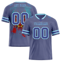 Custom Purple Skull Fashion Purple Personalized Authentic Football Jersey FBJ02-bc0fbb8