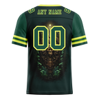 Custom Green Skull Fashion Green Personalized Authentic Football Jersey FBJ02-bc0fbb9