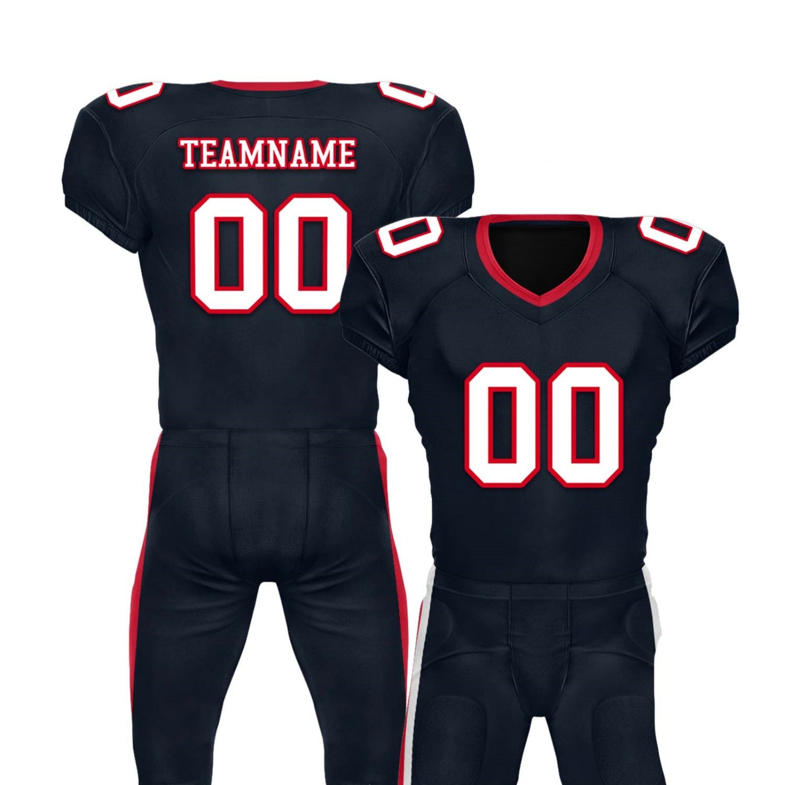 Custom Houston High-Performance American Football Jersey FBJ06-E00603-11