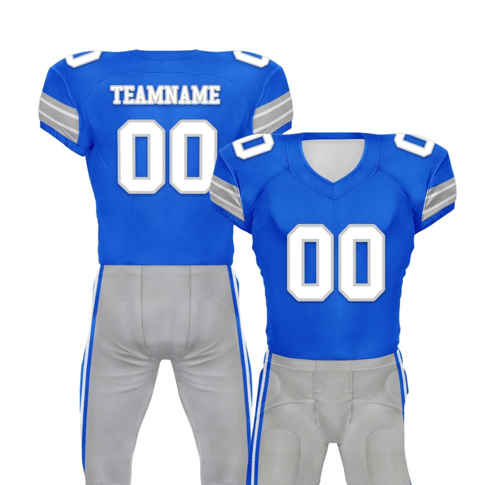 Custom Detroit High-Performance American Football Jersey FBJ06-E00603-24