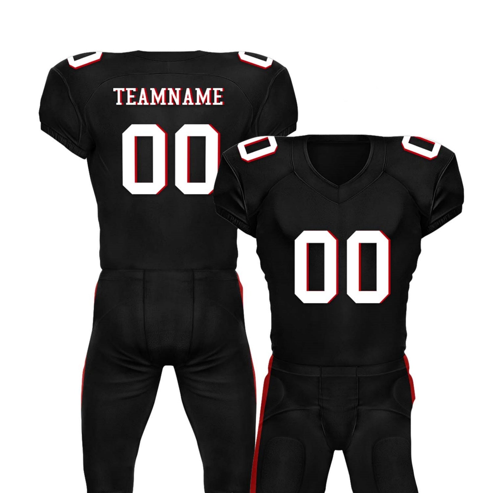 Custom Atlanta High-Performance American Football Jersey FBJ06-E00603-28