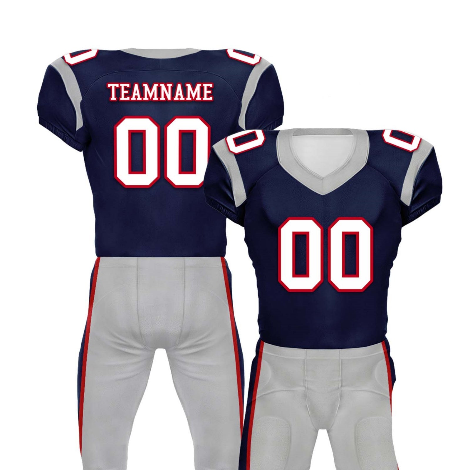Custom New England High-Performance American Football Jersey FBJ06-E00603-3