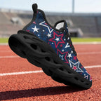 Custom United States 2026 World Cup Sneakers DIY Country Flag Running Shoes Lightweight Sport Shoes Gift for Football Fans Personalized Team Name and Logo FN003-F009144-10