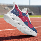 Custom United States 2026 World Cup Sneakers DIY Country Flag Running Shoes Lightweight Sport Shoes Gift for Football Fans Personalized Team Name and Logo FN003-F009144-11