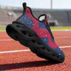 Custom United States 2026 World Cup Sneakers DIY Country Flag Running Shoes Lightweight Sport Shoes Gift for Football Fans Personalized Team Name and Logo FN003-F009144-11
