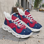 Custom United States 2026 World Cup Sneakers DIY Country Flag Running Shoes Lightweight Sport Shoes Gift for Football Fans Personalized Team Name and Logo FN003-F009144-11