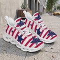 Custom United States 2026 World Cup Sneakers DIY Country Flag Running Shoes Lightweight Sport Shoes Gift for Football Fans Personalized Team Name and Logo FN003-F009144-12