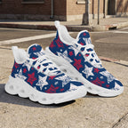 Custom United States 2026 World Cup Sneakers DIY Country Flag Running Shoes Lightweight Sport Shoes Gift for Football Fans Personalized Team Name and Logo FN003-F009144-13