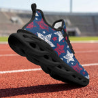 Custom United States 2026 World Cup Sneakers DIY Country Flag Running Shoes Lightweight Sport Shoes Gift for Football Fans Personalized Team Name and Logo FN003-F009144-13