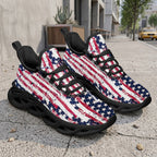 Custom United States 2026 World Cup Sneakers DIY Country Flag Running Shoes Lightweight Sport Shoes Gift for Football Fans Personalized Team Name and Logo FN003-F009144-14