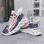 Custom United States 2026 World Cup Sneakers DIY Country Flag Running Shoes Lightweight Sport Shoes Gift for Football Fans Personalized Team Name and Logo FN003-F009144-14