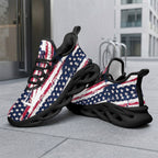 Custom United States 2026 World Cup Sneakers DIY Country Flag Running Shoes Lightweight Sport Shoes Gift for Football Fans Personalized Team Name and Logo FN003-F009144-14