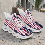 Custom United States 2026 World Cup Sneakers DIY Country Flag Running Shoes Lightweight Sport Shoes Gift for Football Fans Personalized Team Name and Logo FN003-F009144-14