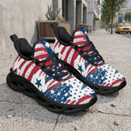 Custom United States 2026 World Cup Sneakers DIY Country Flag Running Shoes Lightweight Sport Shoes Gift for Football Fans Personalized Team Name and Logo FN003-F009144-15