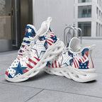 Custom United States 2026 World Cup Sneakers DIY Country Flag Running Shoes Lightweight Sport Shoes Gift for Football Fans Personalized Team Name and Logo FN003-F009144-15