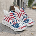 Custom United States 2026 World Cup Sneakers DIY Country Flag Running Shoes Lightweight Sport Shoes Gift for Football Fans Personalized Team Name and Logo FN003-F009144-15
