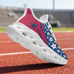 Custom United States 2026 World Cup Sneakers DIY Country Flag Running Shoes Lightweight Sport Shoes Gift for Football Fans Personalized Team Name and Logo FN003-F009144-1