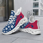 Custom United States 2026 World Cup Sneakers DIY Country Flag Running Shoes Lightweight Sport Shoes Gift for Football Fans Personalized Team Name and Logo FN003-F009144-1