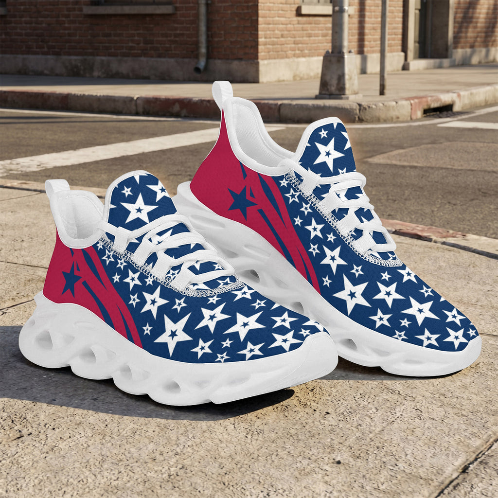 Custom United States 2026 World Cup Sneakers DIY Country Flag Running Shoes Lightweight Sport Shoes Gift for Football Fans Personalized Team Name and Logo FN003-F009144-1