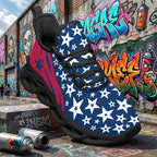 Custom United States 2026 World Cup Sneakers DIY Country Flag Running Shoes Lightweight Sport Shoes Gift for Football Fans Personalized Team Name and Logo FN003-F009144-1