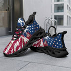 Custom United States 2026 World Cup Sneakers DIY Country Flag Running Shoes Lightweight Sport Shoes Gift for Football Fans Personalized Team Name and Logo FN003-F009144-2