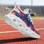 Custom United States 2026 World Cup Sneakers DIY Country Flag Running Shoes Lightweight Sport Shoes Gift for Football Fans Personalized Team Name and Logo FN003-F009144-3