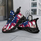 Custom United States 2026 World Cup Sneakers DIY Country Flag Running Shoes Lightweight Sport Shoes Gift for Football Fans Personalized Team Name and Logo FN003-F009144-3