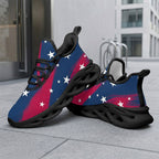 Custom United States 2026 World Cup Sneakers DIY Country Flag Running Shoes Lightweight Sport Shoes Gift for Football Fans Personalized Team Name and Logo FN003-F009144-4