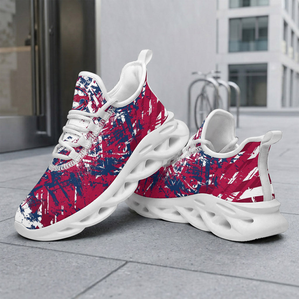 Custom United States 2026 World Cup Sneakers DIY Country Flag Running Shoes Lightweight Sport Shoes Gift for Football Fans Personalized Team Name and Logo FN003-F009144-5