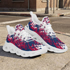 Custom United States 2026 World Cup Sneakers DIY Country Flag Running Shoes Lightweight Sport Shoes Gift for Football Fans Personalized Team Name and Logo FN003-F009144-5