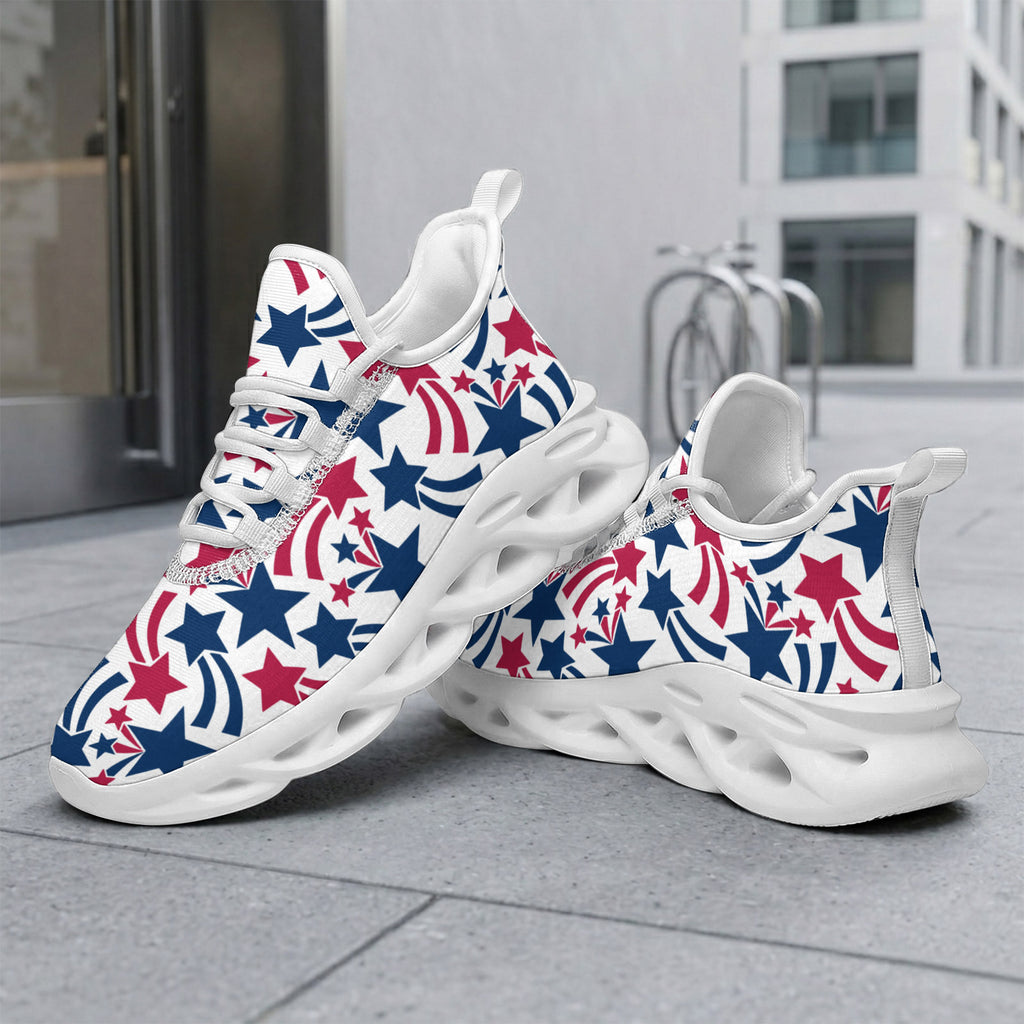 Custom United States 2026 World Cup Sneakers DIY Country Flag Running Shoes Lightweight Sport Shoes Gift for Football Fans Personalized Team Name and Logo FN003-F009144-6