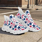 Custom United States 2026 World Cup Sneakers DIY Country Flag Running Shoes Lightweight Sport Shoes Gift for Football Fans Personalized Team Name and Logo FN003-F009144-6