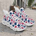 Custom United States 2026 World Cup Sneakers DIY Country Flag Running Shoes Lightweight Sport Shoes Gift for Football Fans Personalized Team Name and Logo FN003-F009144-6