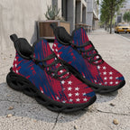 Custom United States 2026 World Cup Sneakers DIY Country Flag Running Shoes Lightweight Sport Shoes Gift for Football Fans Personalized Team Name and Logo FN003-F009144-7